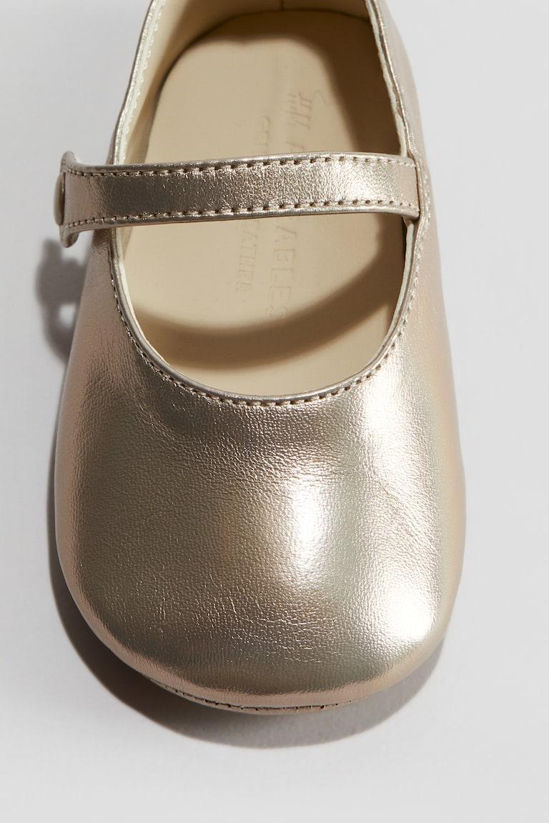 H&M Ballerinas aus Leder mit weicher Sohle Letzte 2 Tage