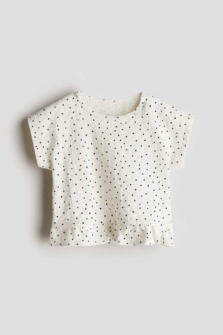 H&M Shirt mit Volant Rabatte dieses Monats
