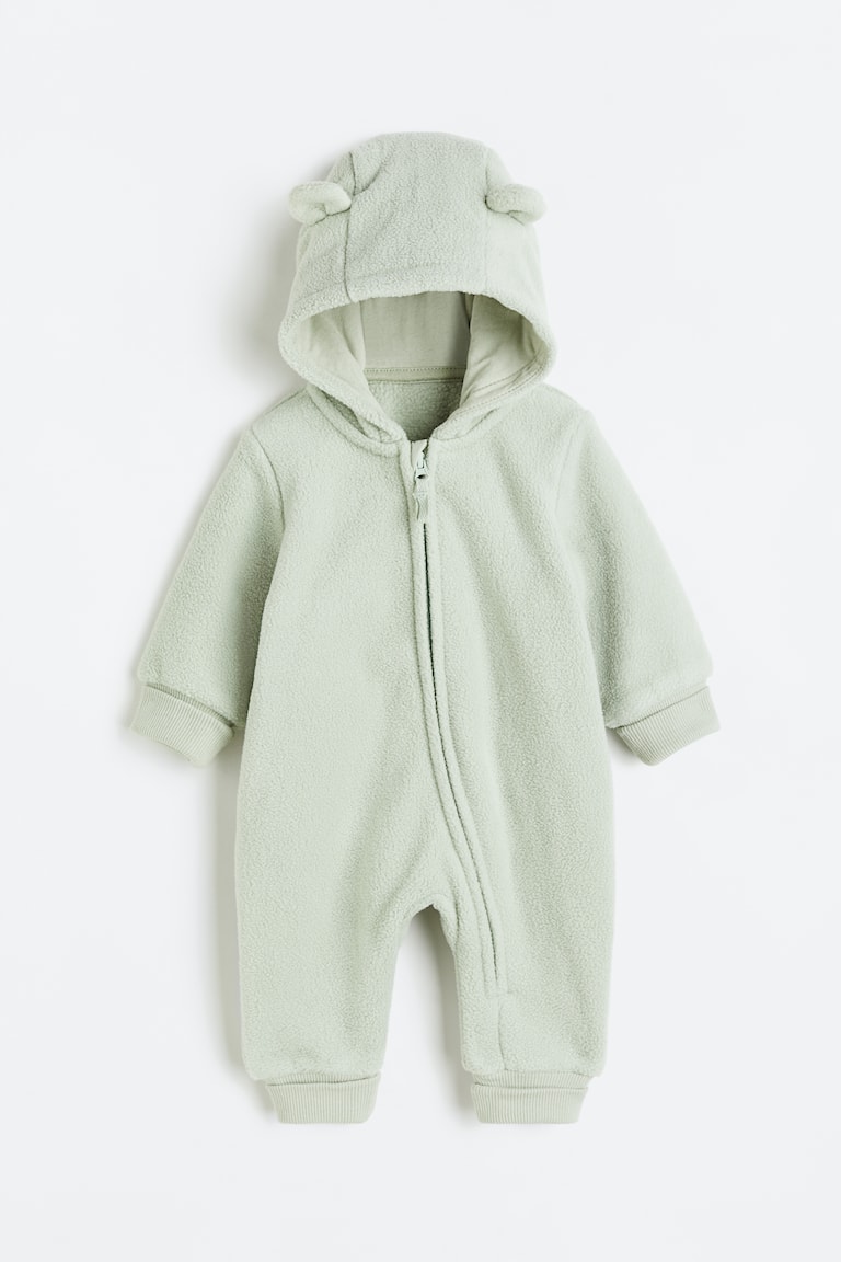 H&M Fleece-Overall mit Kapuze Begrenzte Freigabe