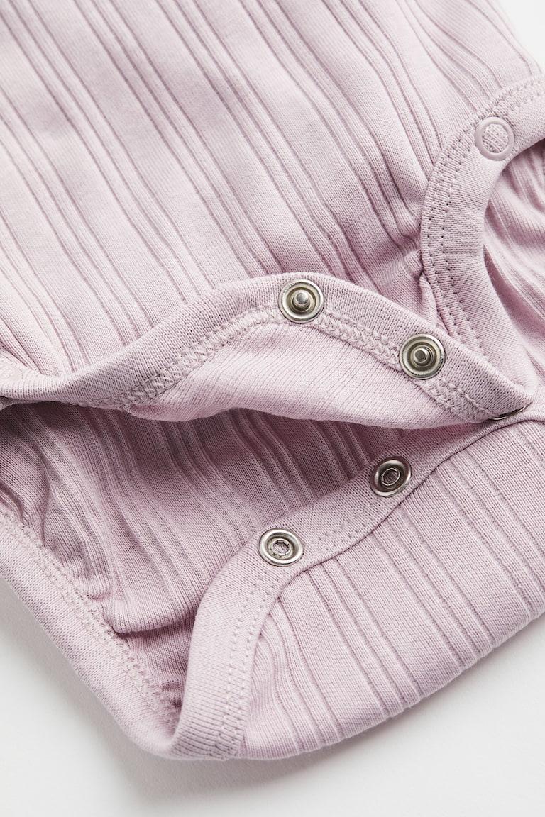 H&M 3er-Pack Gerippte Wickelbodys Letzte 2 Tage