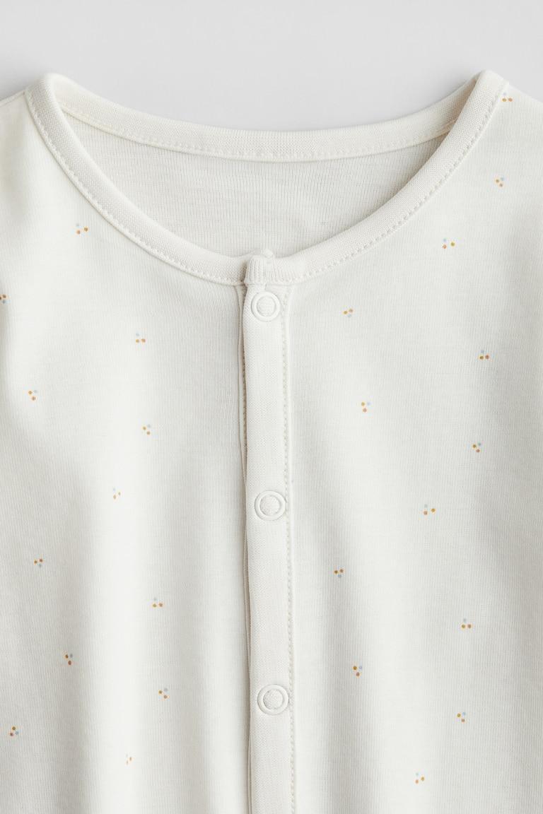H&M Superweicher Schlafanzug aus Baumwolle Super Rabatt