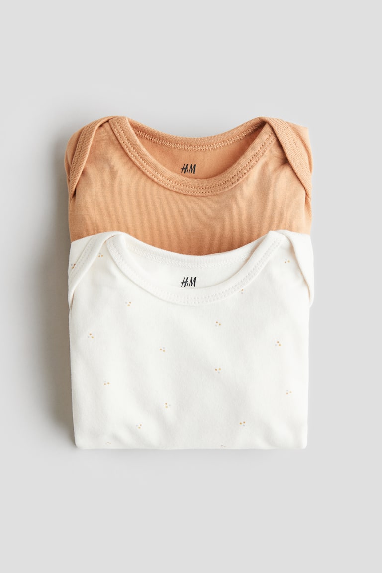 H&M 2er-Pack Superweiche Wickelbodys aus Baumwolle Black Friday Preise