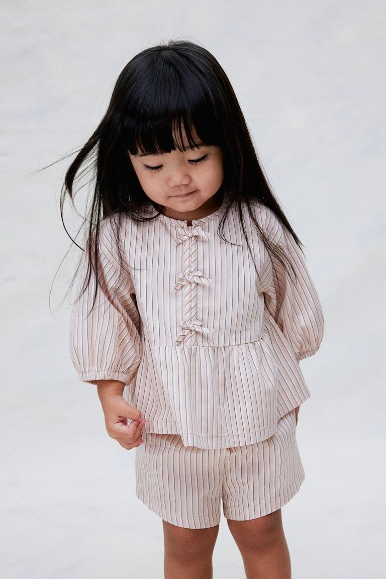H&M 2-teiliges Set aus Baumwollpopeline Lagerräumung