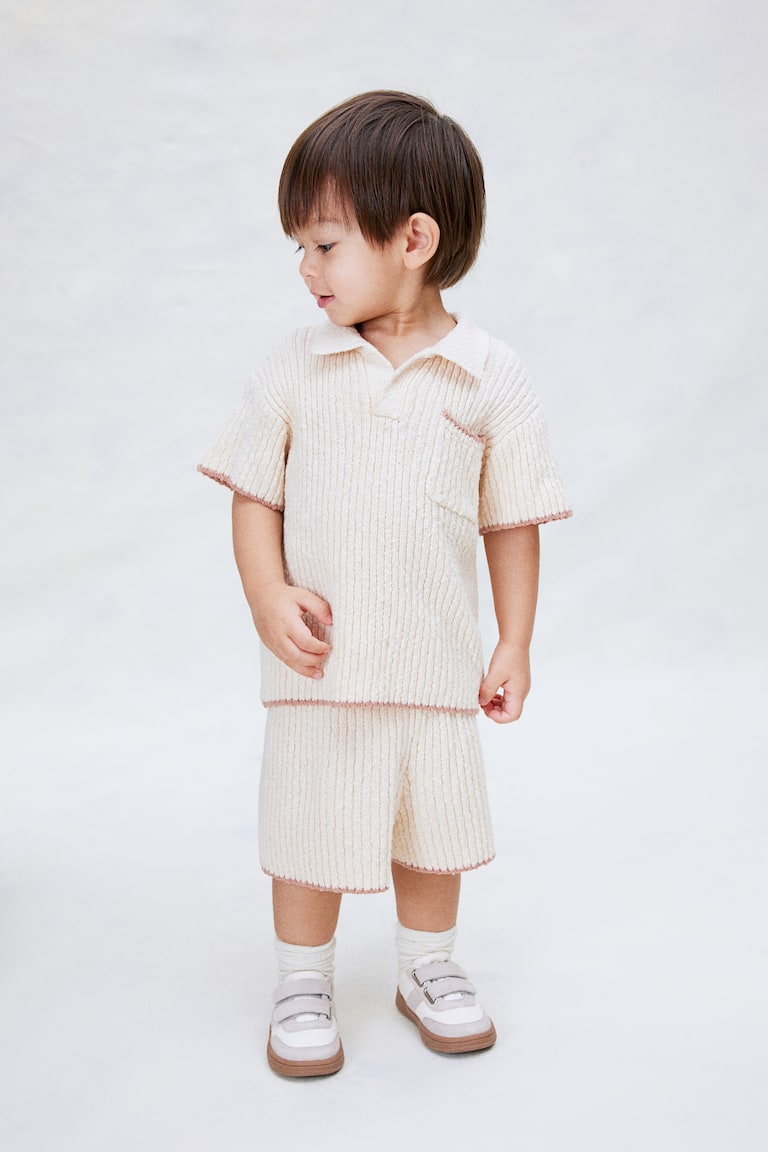 H&M 2-teiliges Set aus Boucléstrick Top Angebot