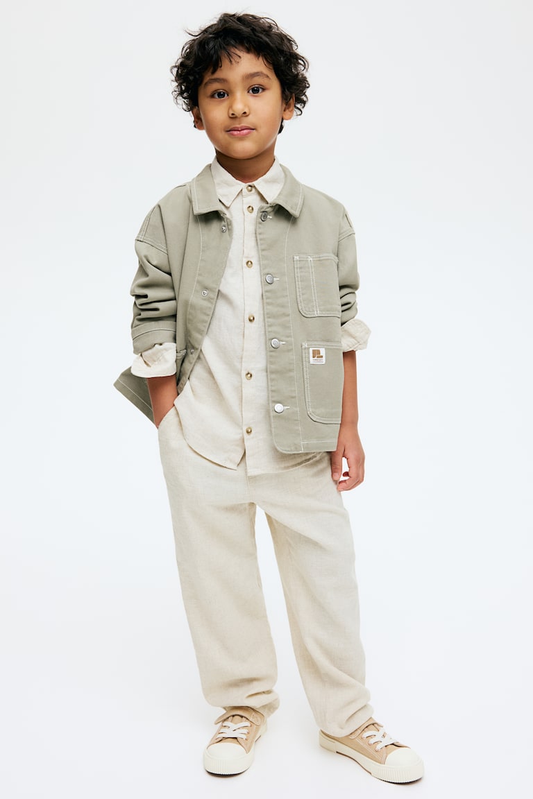 H&M Hose aus Leinenmix Blitzangebot