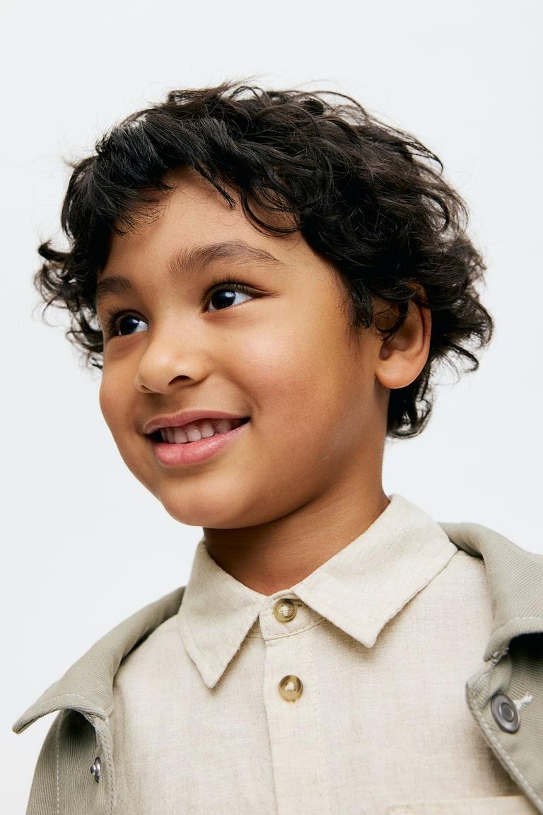 H&M Hemd aus Leinenmix Sonderangebote