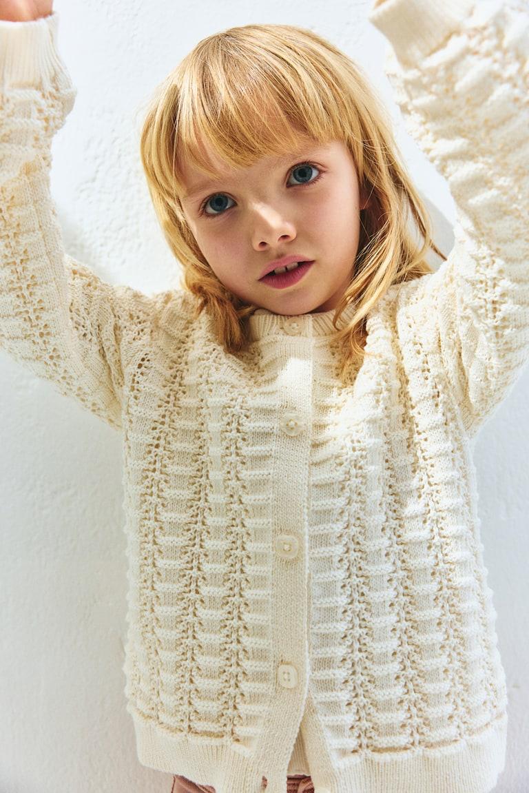 H&M Cardigan in Pointellestrick Zeitbegrenzte Promotion