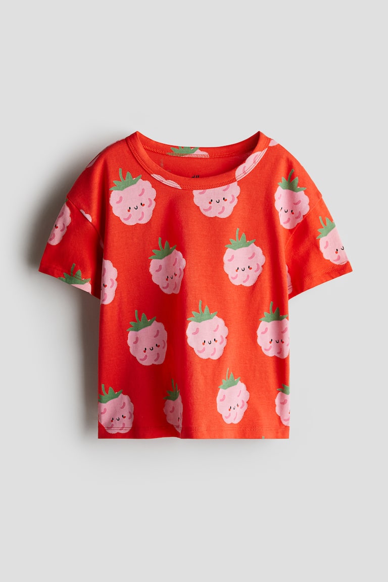 H&M Jerseyshirt mit Print Begrenzt auf 3 Tage