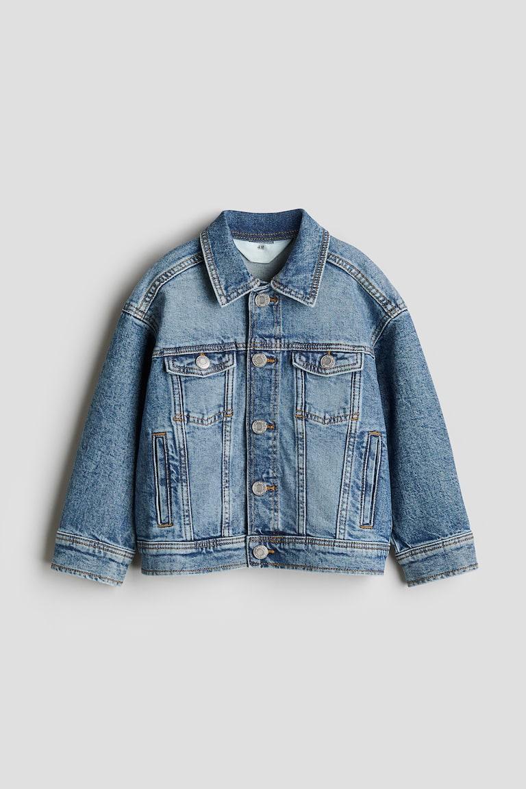 H&M Denimjacke in Loose Fit Discount Store für neue Produkte