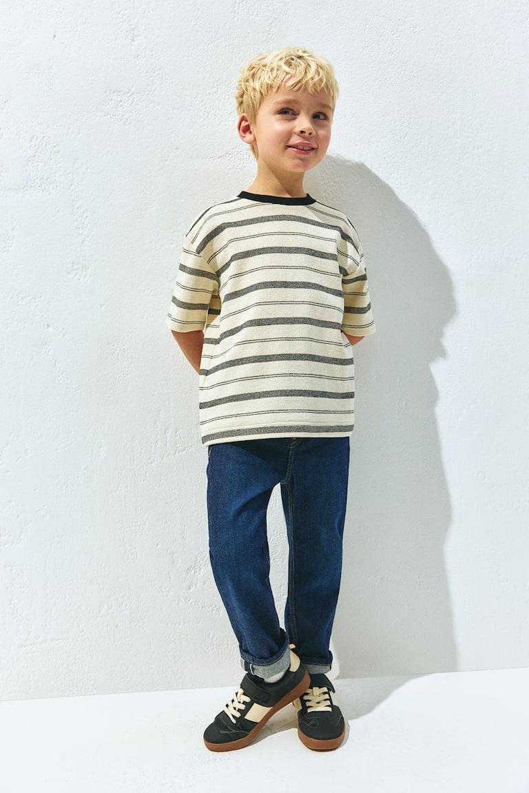 H&M Jacquard-T-Shirt in Loose Fit Begrenzt auf 3 Tage