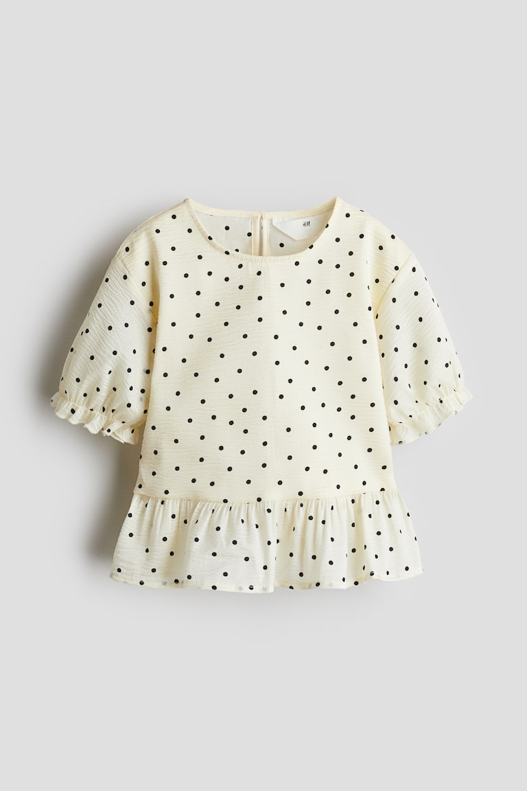 H&M Peplumbluse Rabatt
