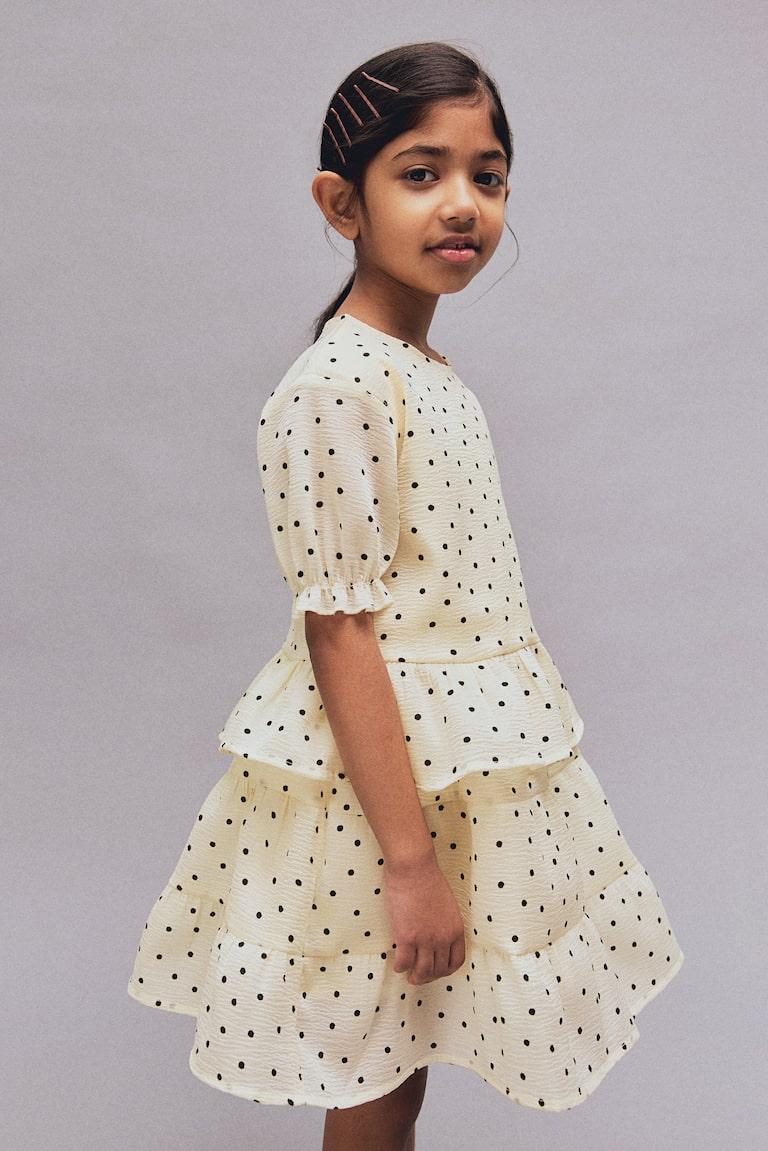 H&M Tiered skirt Begrenztes Angebot