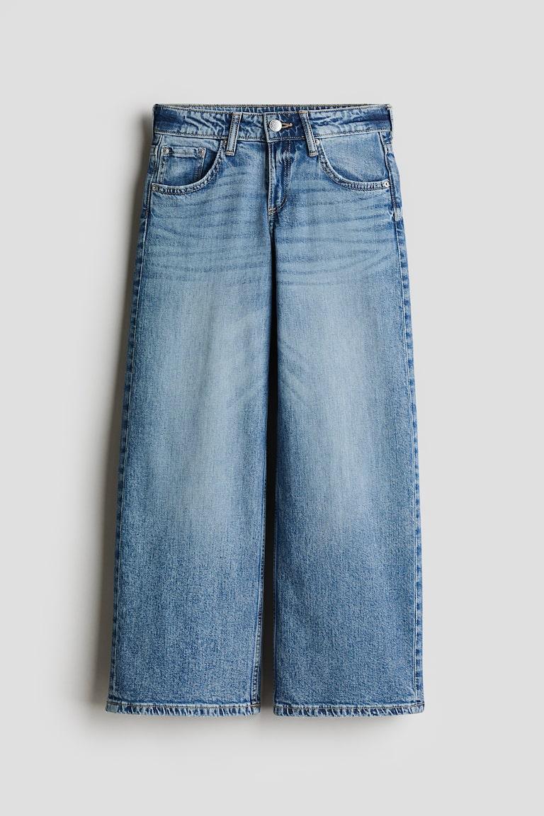 H&M Wide Leg Low Jeans Preisnachlass