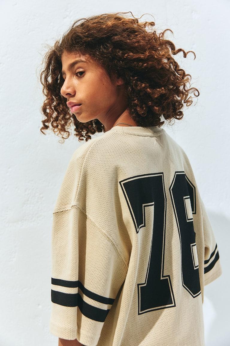 H&M Hockeyshirt in Loose Fit Top Angebot