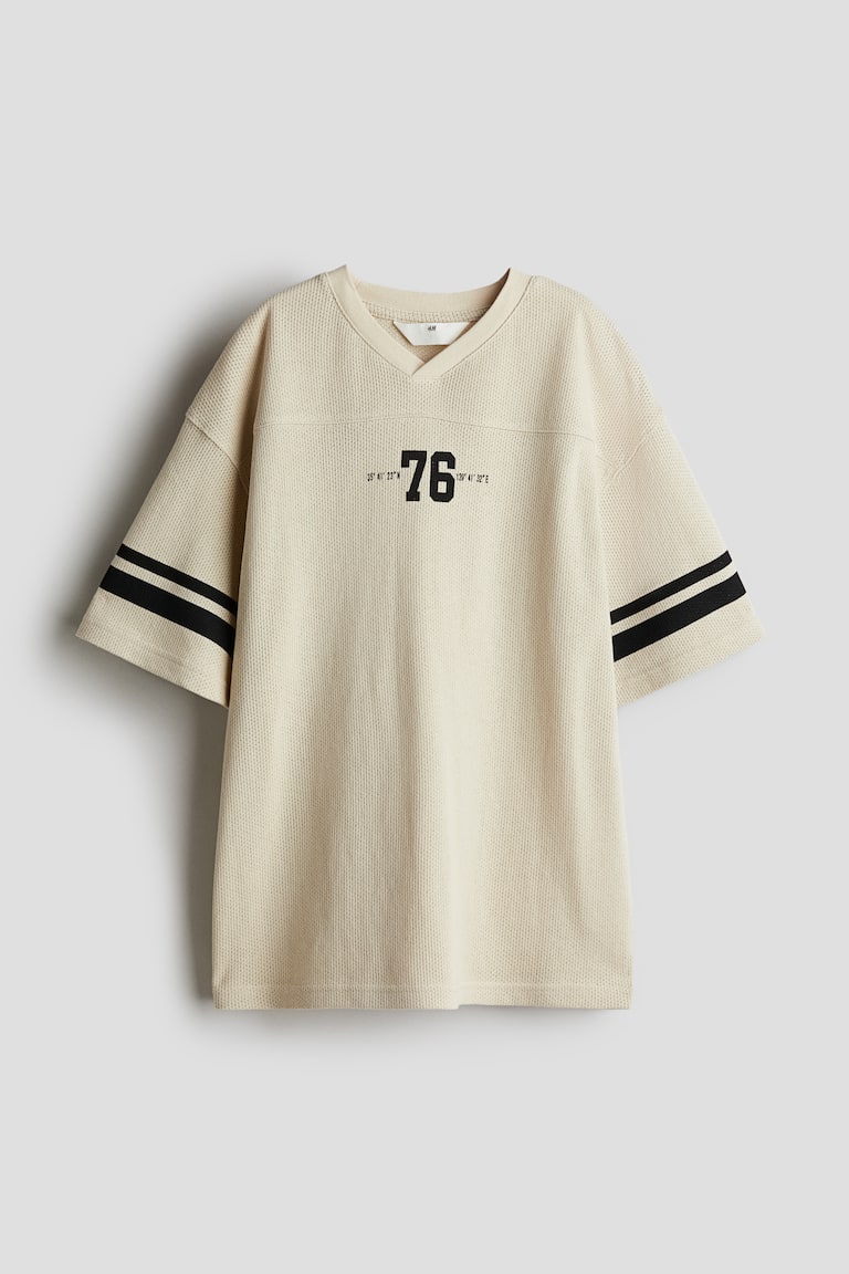 H&M Hockeyshirt in Loose Fit Top Angebot