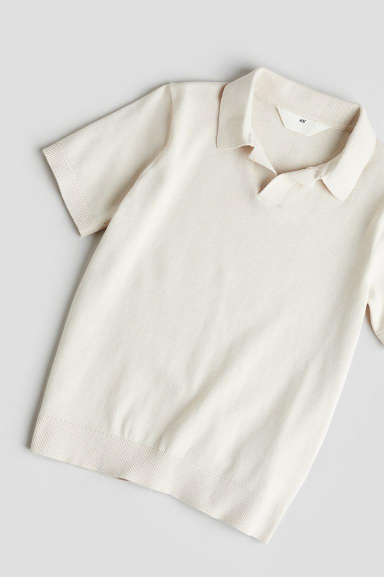 H&M Poloshirt aus Feinstrick Online Outlet