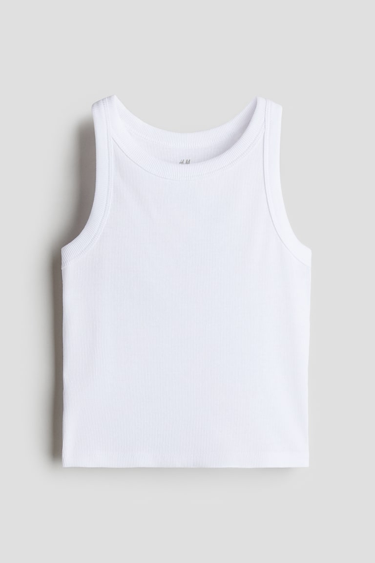 H&M Geripptes Baumwoll-Tanktop Wochenangebot