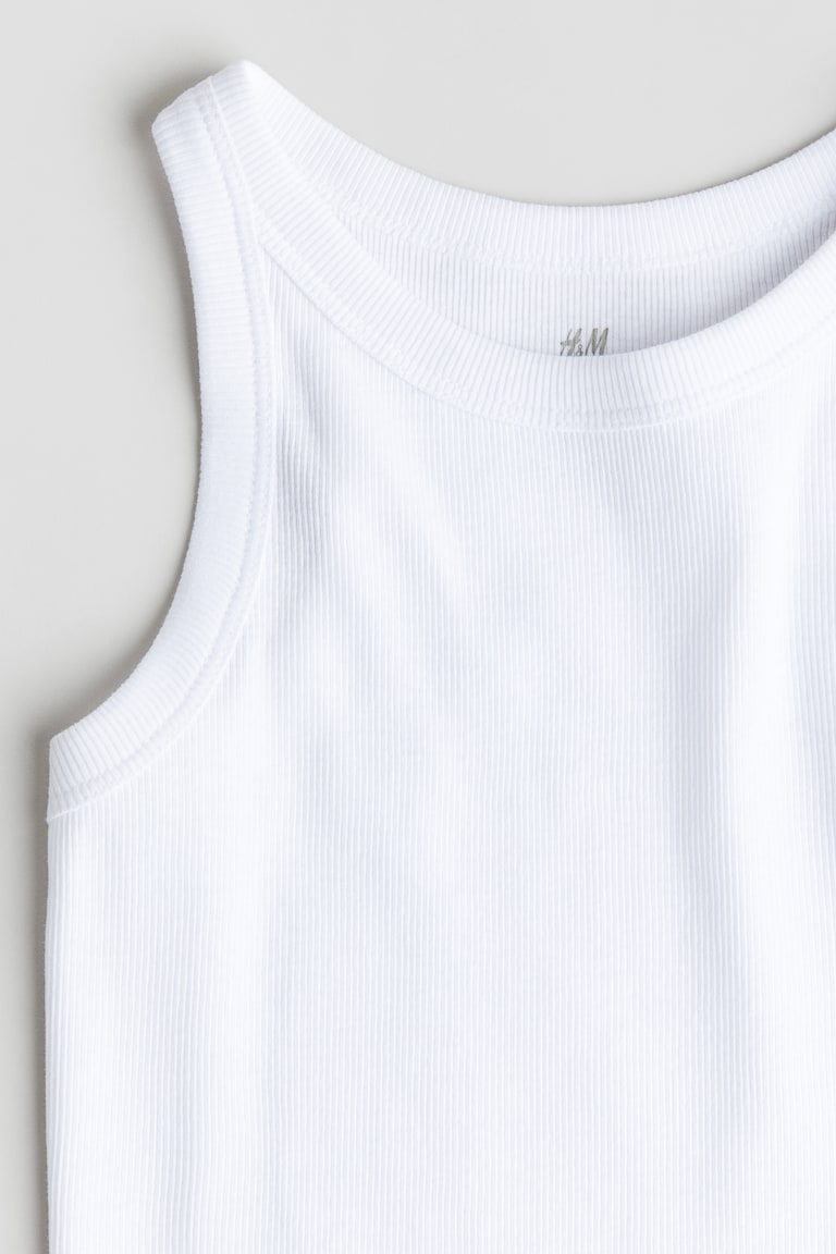 H&M Geripptes Baumwoll-Tanktop Wochenangebot