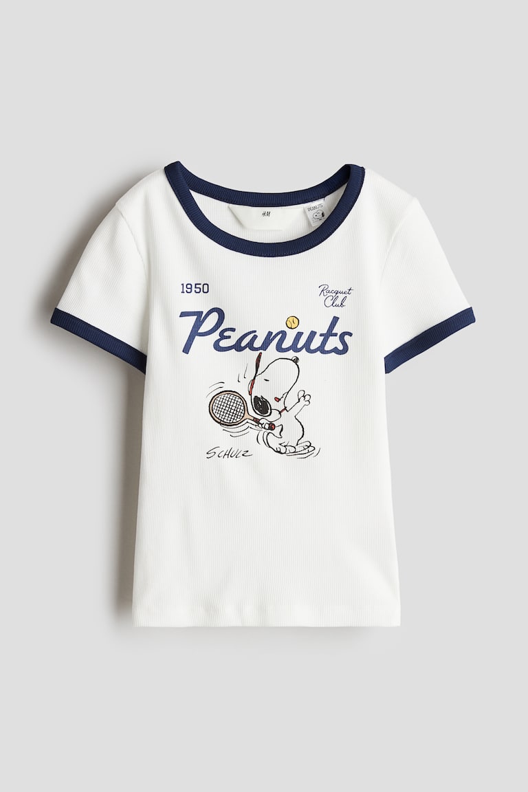 H&M Jerseyshirt mit Print Begrenzt auf 3 Tage