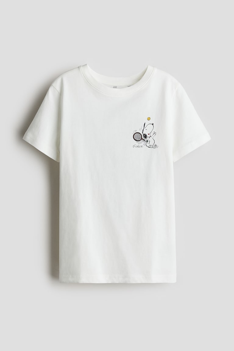 H&M T-Shirt mit Print Im Verkauf