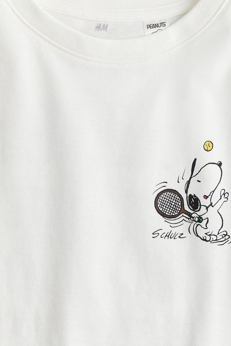 H&M T-Shirt mit Print Im Verkauf