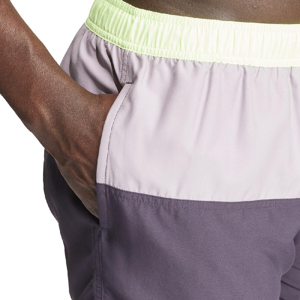 ﻿laredoute Badeshorts clorwasserbeständig grau/neongrün adidas Performance Räumungsverkauf
