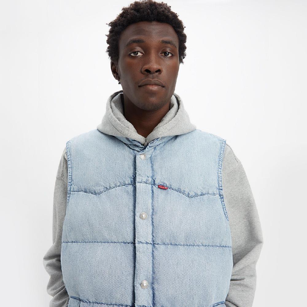 laredoute Gestepptes Jeans-Gilet hellblau LEVI'S Letzte 2 Tage