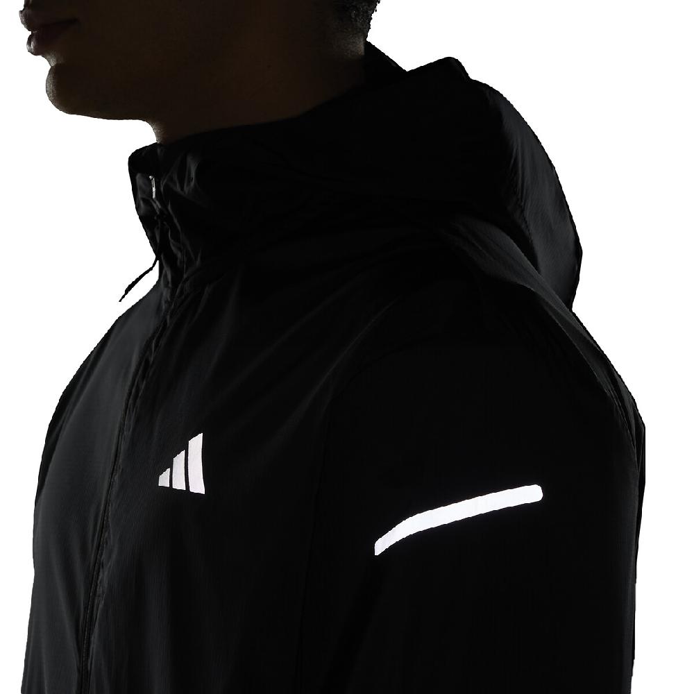 laredoute Laufjacke mit kleinem Logo schwarz adidas Performance Nur für heute