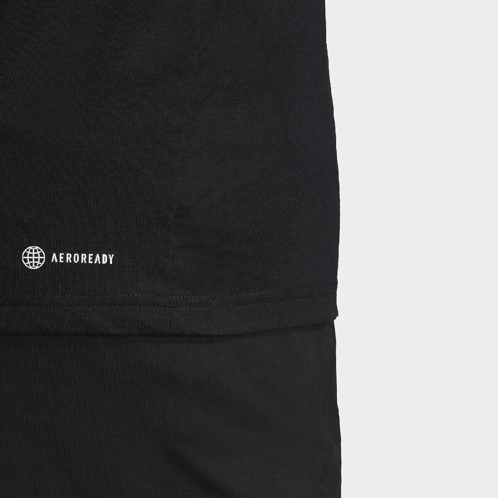 laredoute T-Shirt mit rundem Ausschnitt schwarz adidas Performance Fabrik Onlineshop