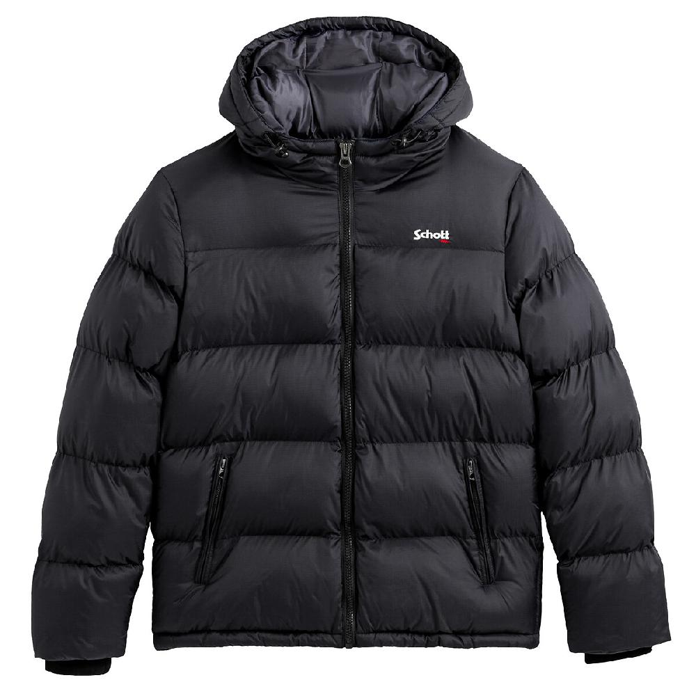 laredoute Steppjacke Idaho 2 Kapuze Reissverschluss - SCHOTT Neueste Mode