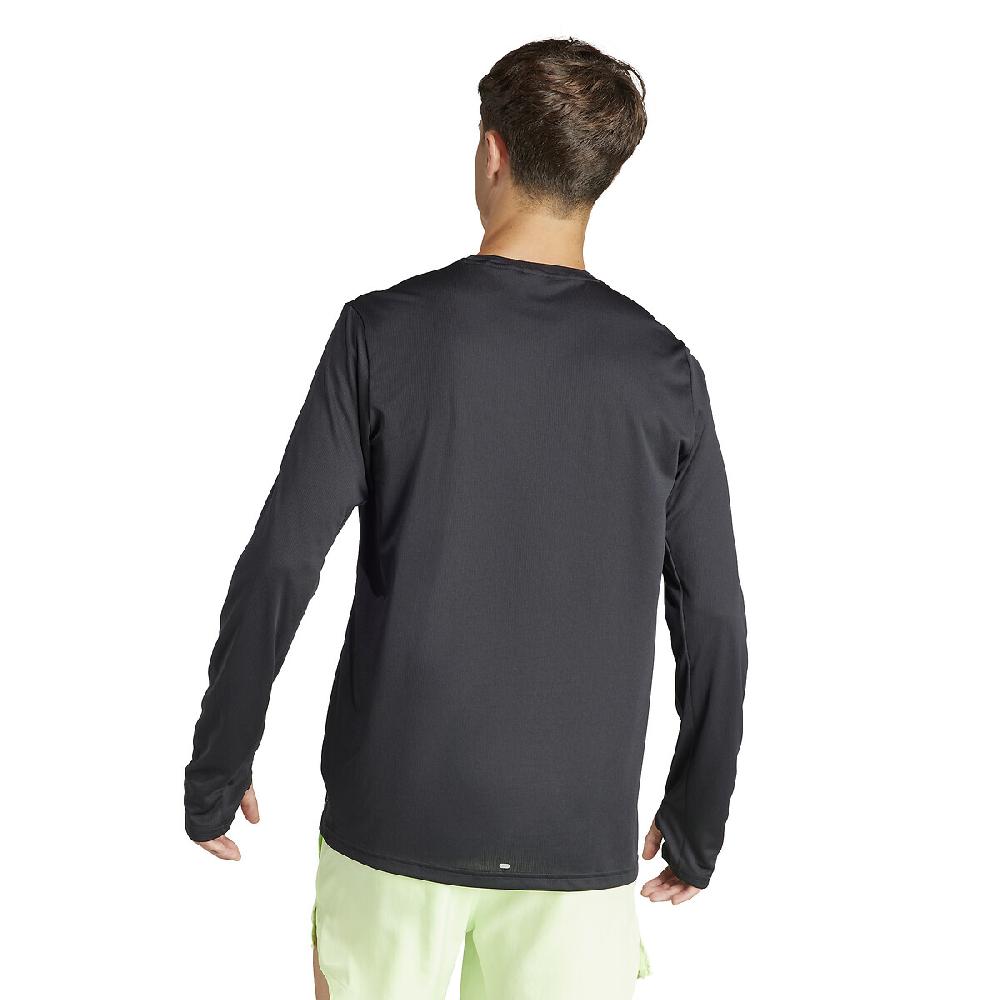 laredoute Langarmshirt mit grossem Logoprint schwarz adidas Performance Große Rabatte