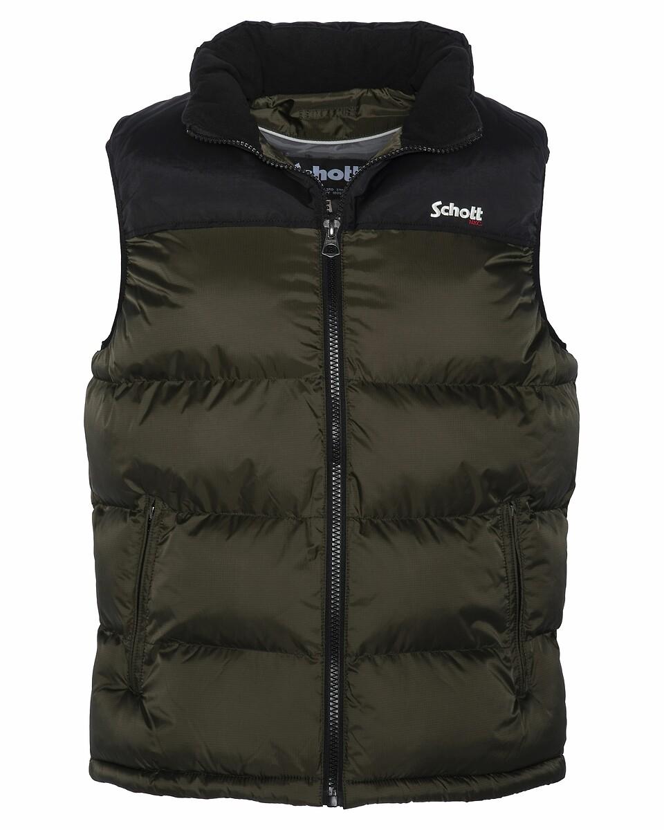laredoute Steppgilet Utah V zweifarbig - SCHOTT Neuheiten