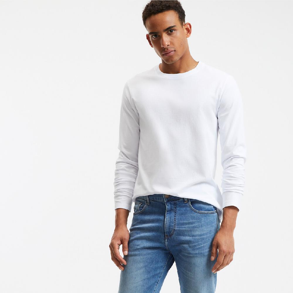 laredoute Langarm-Shirt mit rundem Ausschnitt - LA REDOUTE COLLECTIONS Räumungsverkauf