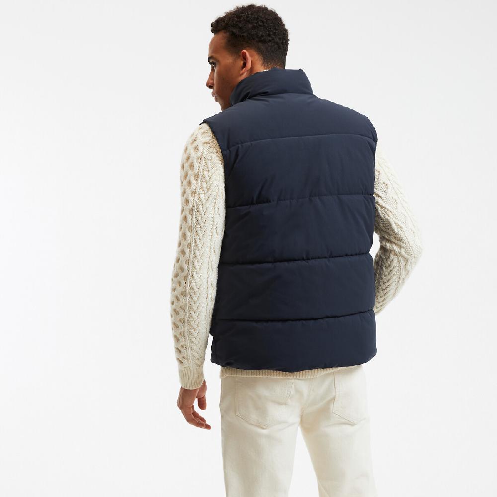 laredoute Kurzes Steppgilet für die Übergangszeit Stehkragen dark navy LA REDOUTE COLLECTIONS Kostenlose Rückgabe
