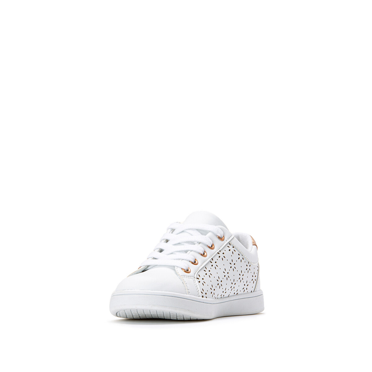 laredoute Sneakers mit Lochmuster Schnürung weiss LA REDOUTE COLLECTIONS JETZT KAUFEN