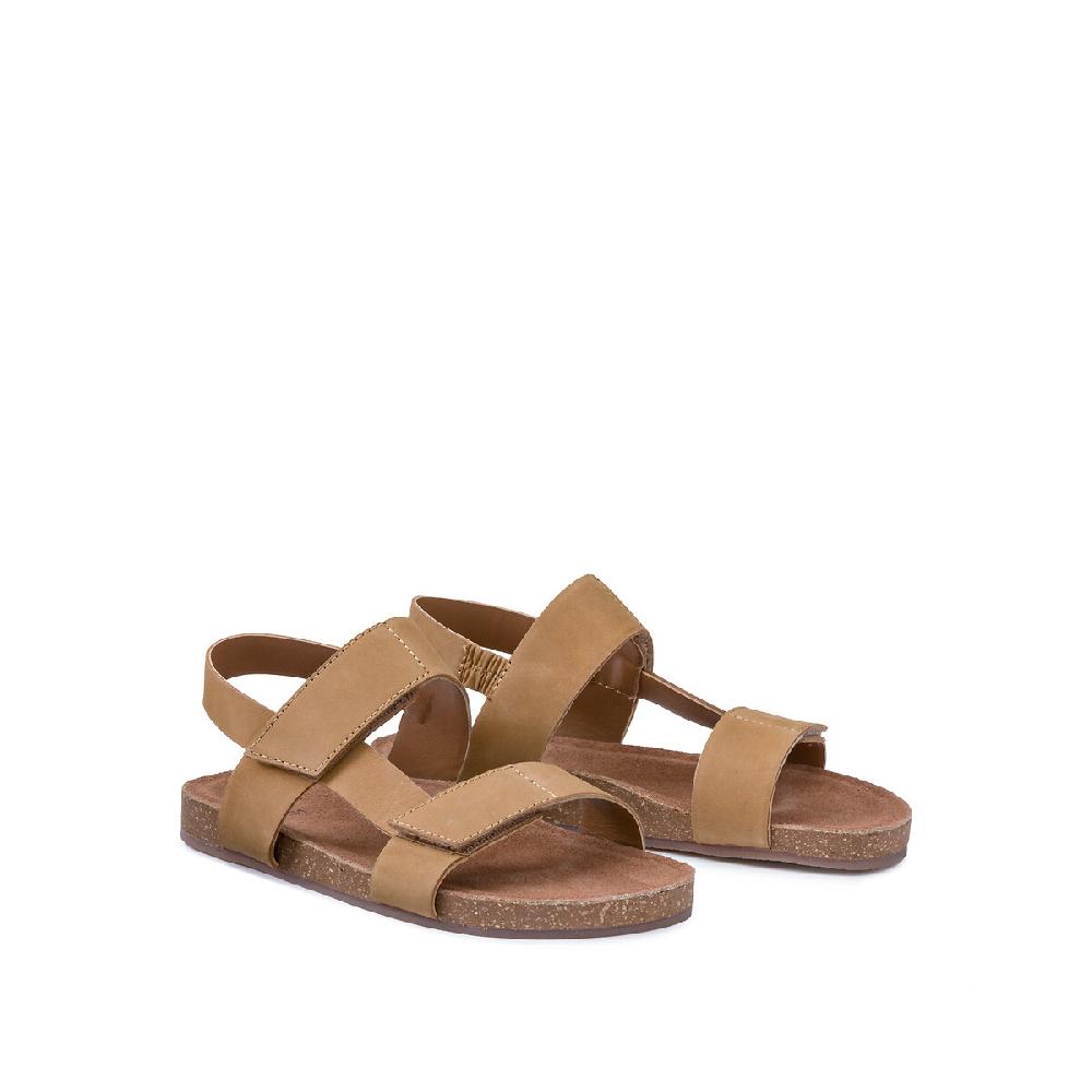 laredoute Ledersandalen mit Klettverschluss beige LA REDOUTE COLLECTIONS Neueste Stile