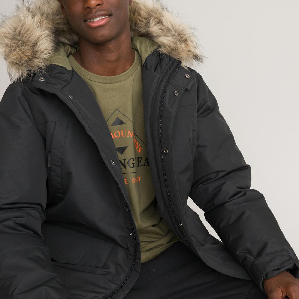 laredoute Winterparka mit Kapuze schwarz LA REDOUTE COLLECTIONS Bis zu 50% Rabatt
