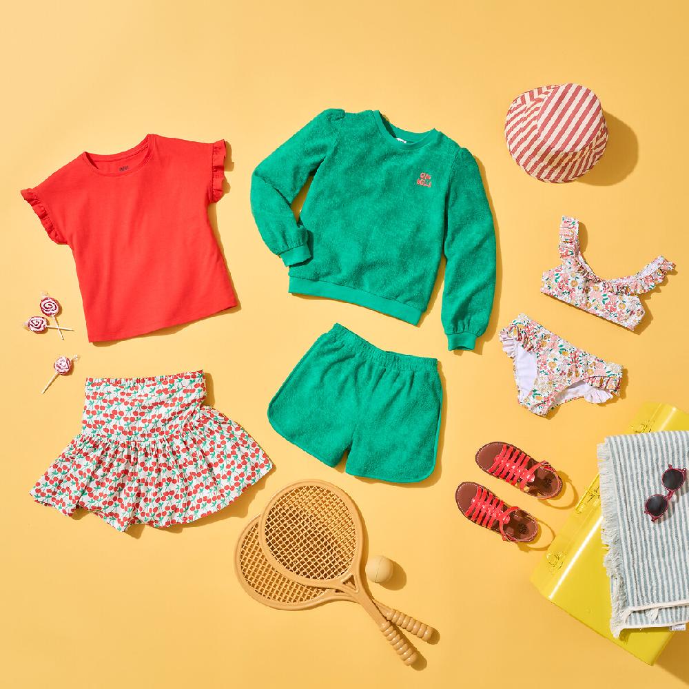 laredoute Gestreifter Bob-Hut aus Baumwolle rosa weiss gestreift LA REDOUTE COLLECTIONS 50% Rabatt mit kostenlosem Versand