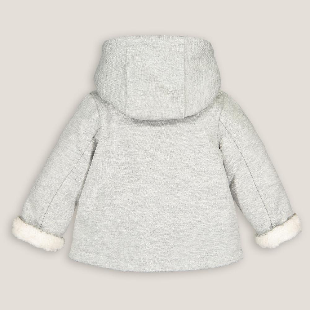 laredoute Winterjacke mit Kapuze grau meliert LA REDOUTE COLLECTIONS Kostenloser Versand international