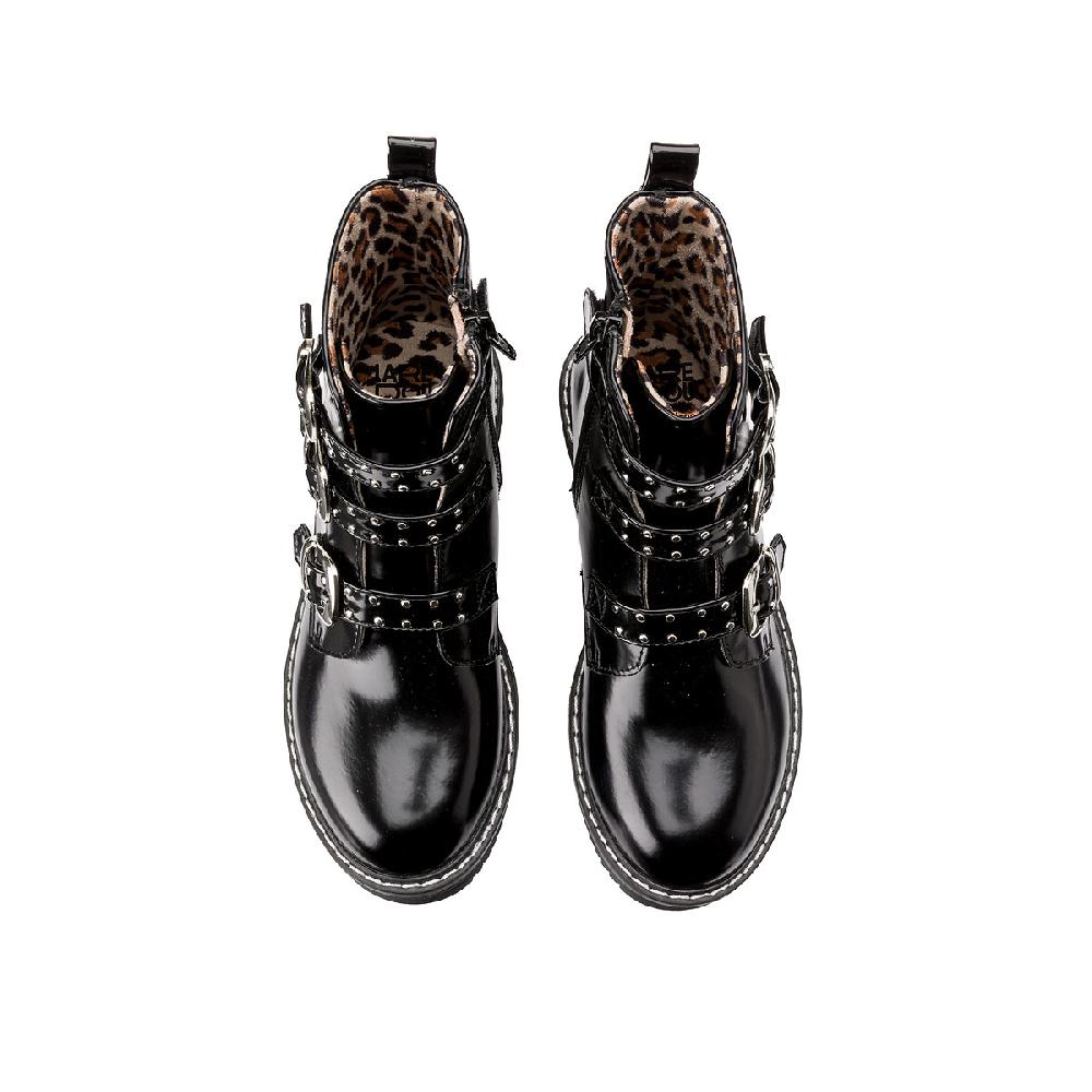 laredoute Stiefeletten mit Reissverschluss rockiger Stil schwarz LA REDOUTE COLLECTIONS Rabatte dieses Monats