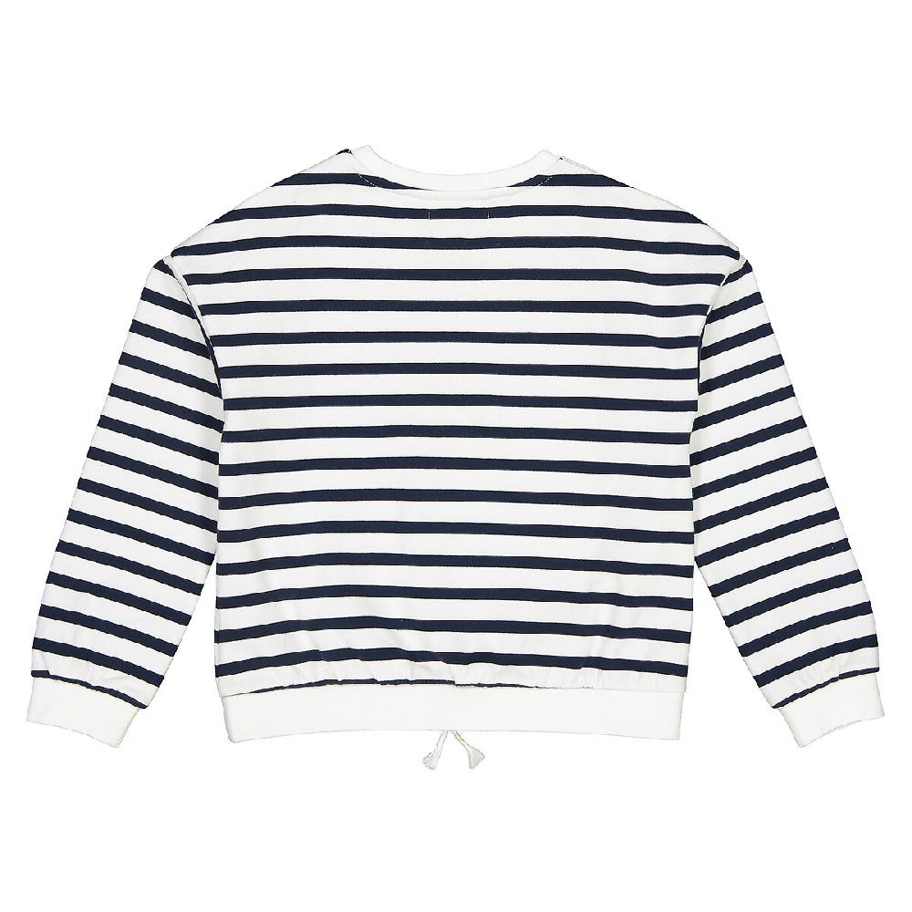 laredoute Gestreiftes Sweatshirt mit rundem Ausschnitt marine gestreift LA REDOUTE COLLECTIONS Outlet