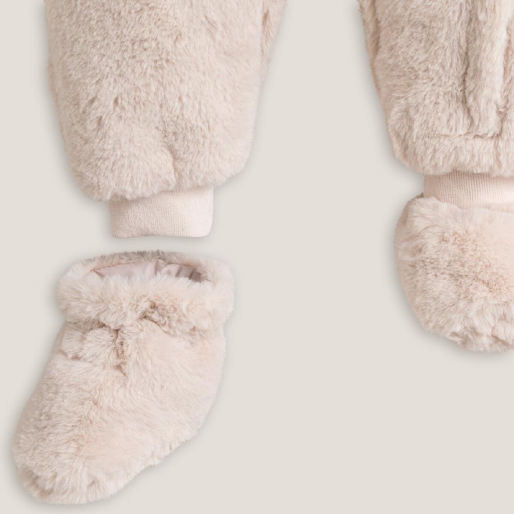 laredoute Kuscheliger Overall mit Kapuze rosa LA REDOUTE COLLECTIONS Verkauf