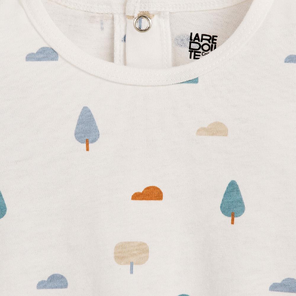 laredoute 3er-Pack Langarm-Shirts blau/beige LA REDOUTE COLLECTIONS Schlussverkauf
