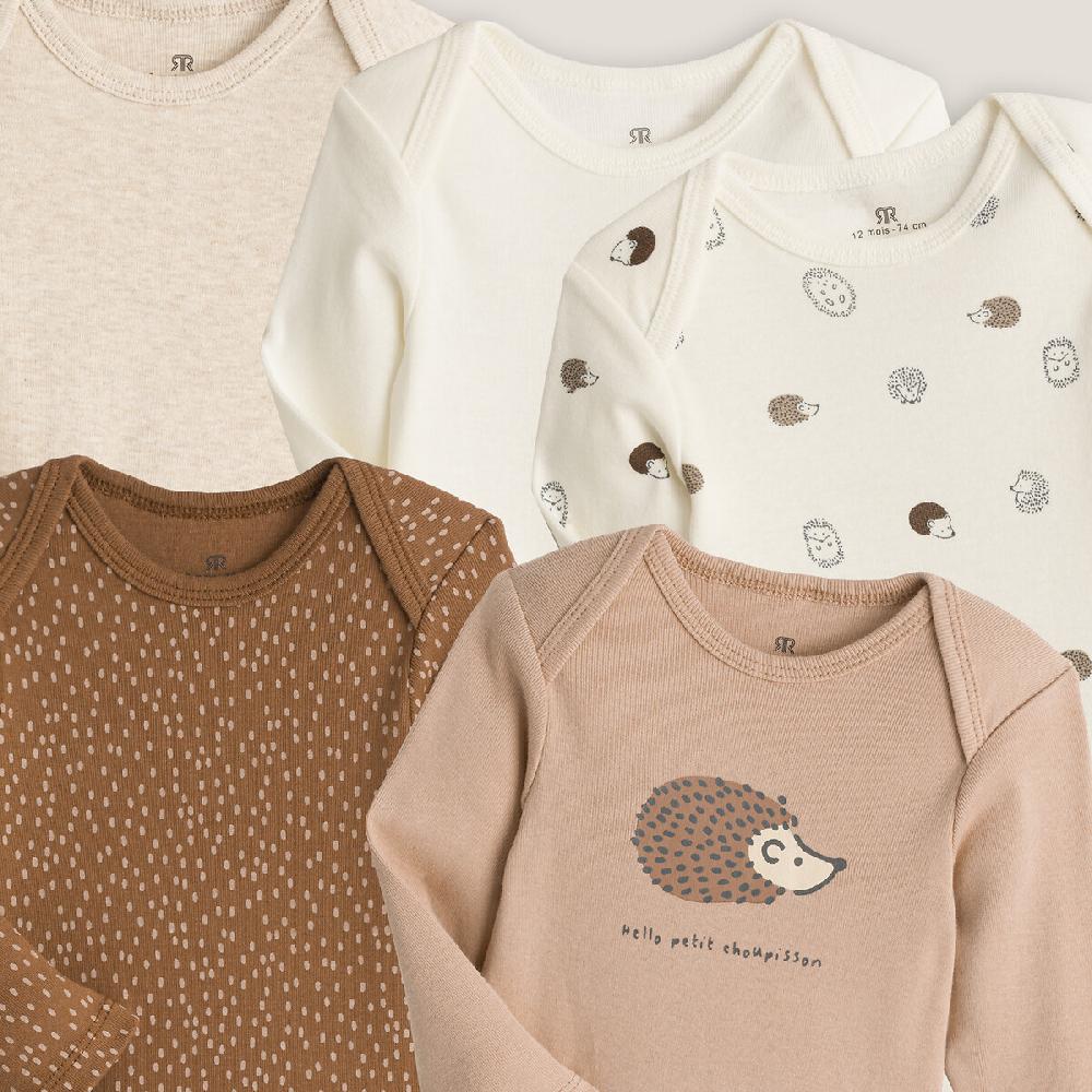 laredoute 5er-Pack braun+beige+ecru LA REDOUTE COLLECTIONS Meist gekauft