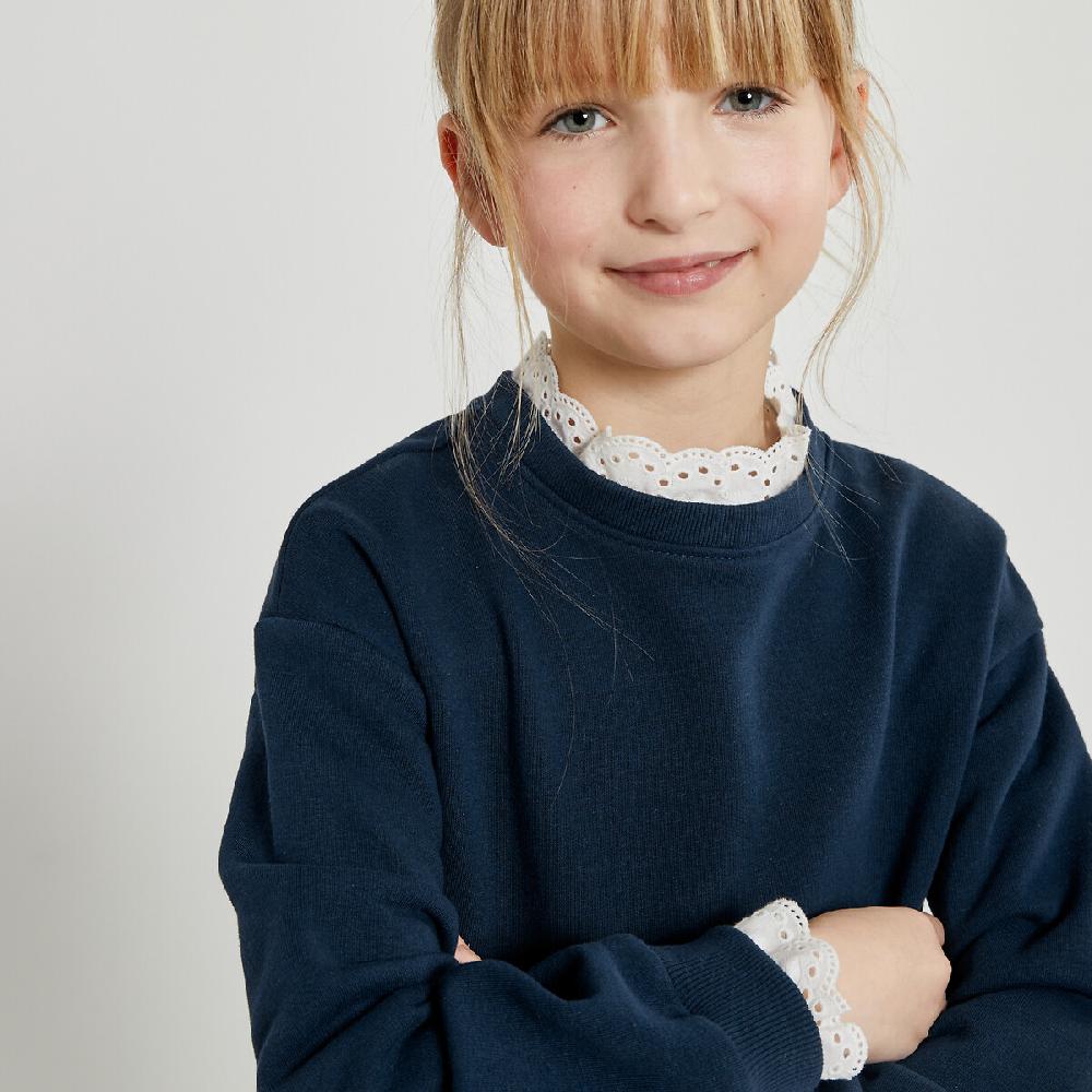 laredoute Sweatshirt Details mit Lochstickerei - LA REDOUTE COLLECTIONS Blitzverkäufe