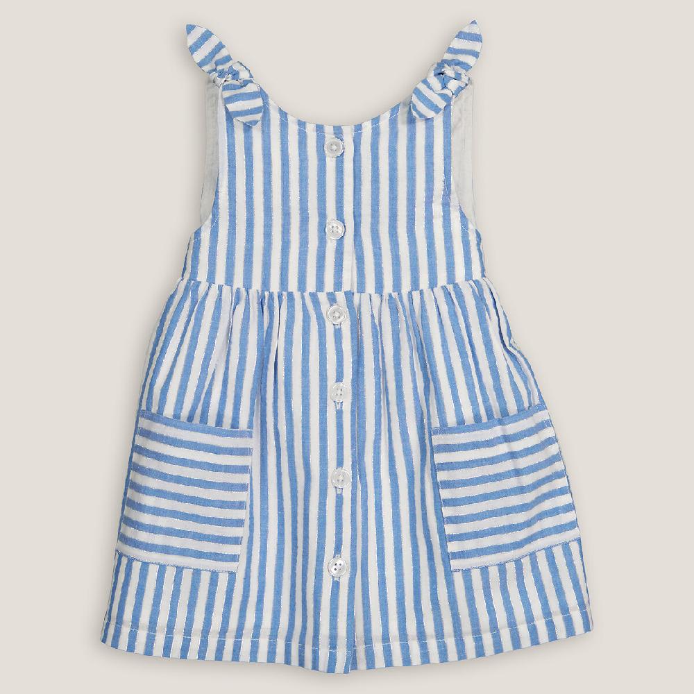 laredoute Kleid ärmellos gestreift blau LA REDOUTE COLLECTIONS Günstig kaufen