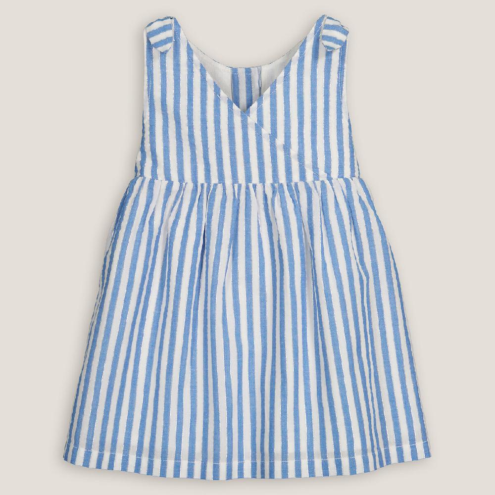 laredoute Kleid ärmellos gestreift blau LA REDOUTE COLLECTIONS Günstig kaufen