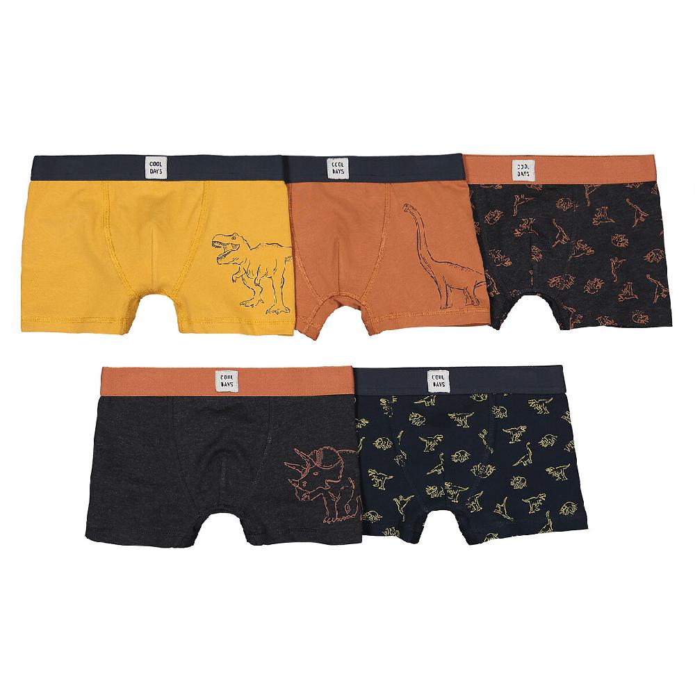 laredoute 5er-Pack Boxerpants "Dinosaurier" bunt LA REDOUTE COLLECTIONS Black Friday