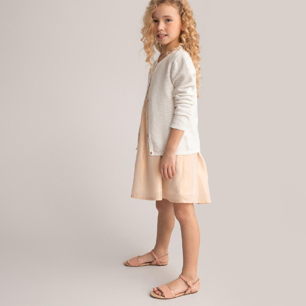 laredoute Feinstrick-Cardigan mit Knöpfen Streifen ecru gestreift LA REDOUTE COLLECTIONS Muttertagsangebot