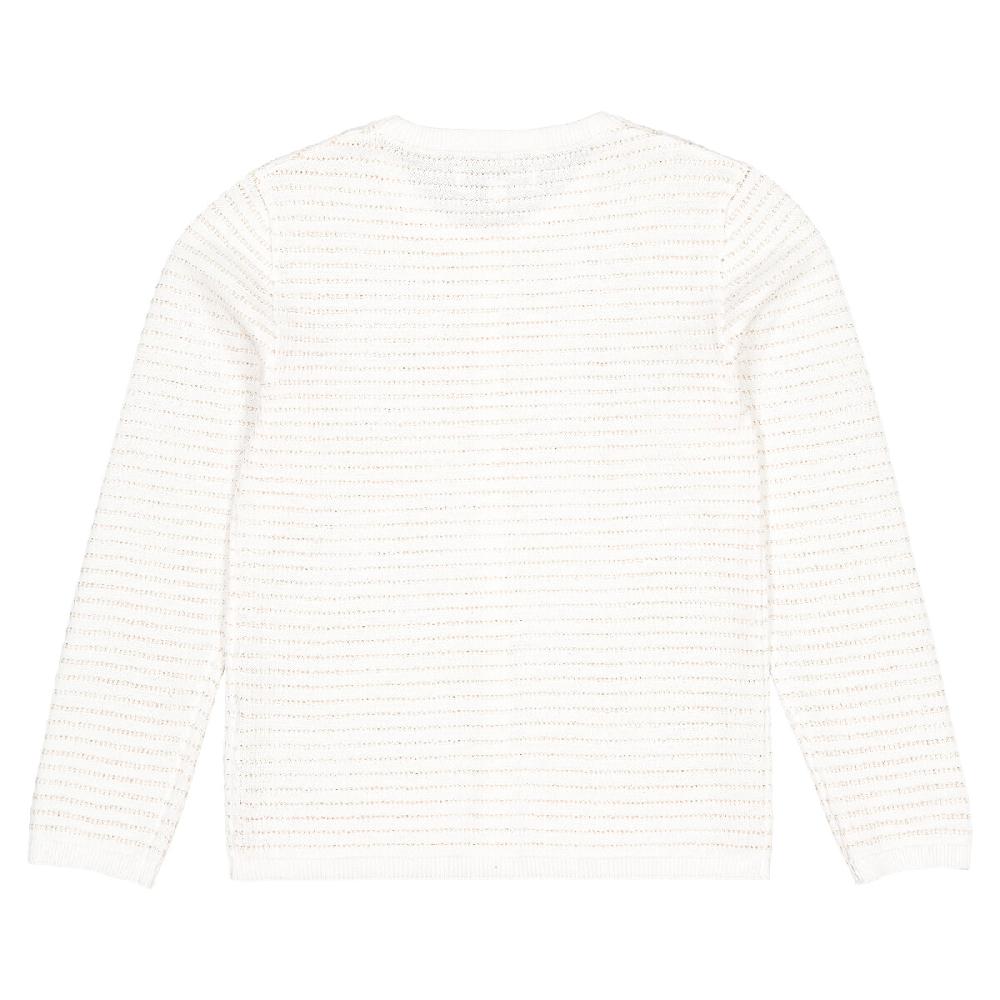 laredoute Feinstrick-Cardigan mit Knöpfen Streifen ecru gestreift LA REDOUTE COLLECTIONS Muttertagsangebot